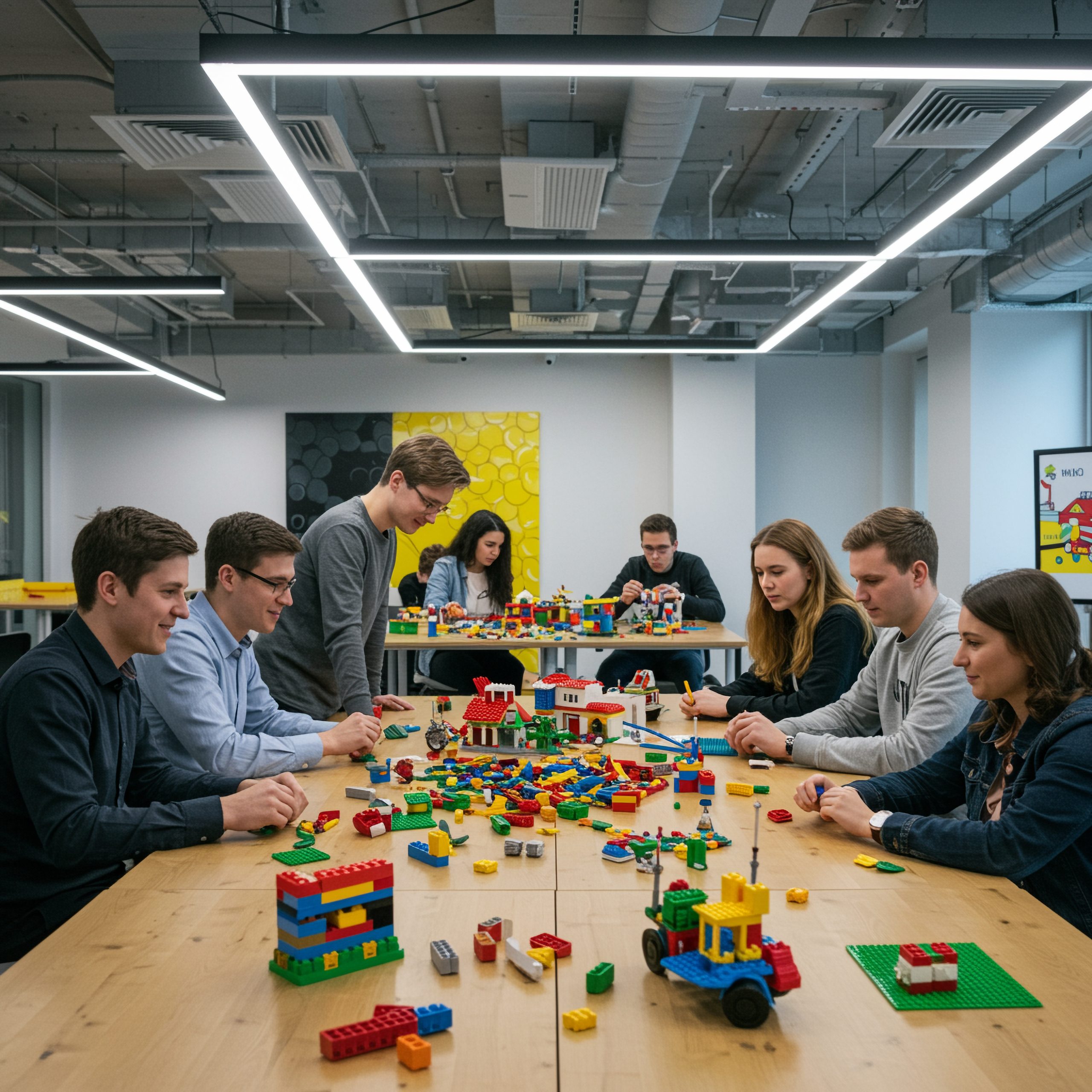 LEGO Serious Play oturum atmosferi